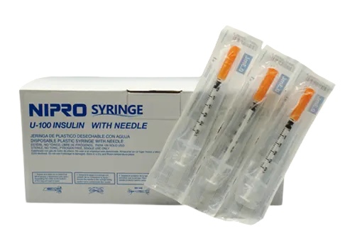 Jeringas Nipro Insulina U-100 1
