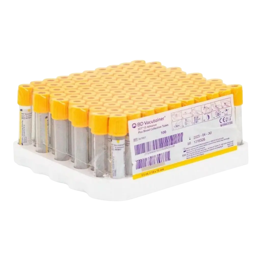 Tubo BD Vacutainer Amarillo (SST) 1