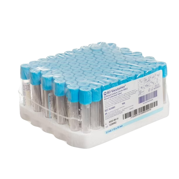 Tubo BD Vacutainer Azul (Citrato) 1