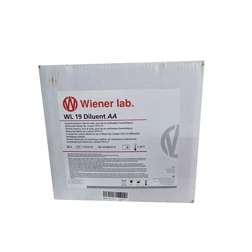 Wiener Lab WL 19 Diluent AA 1